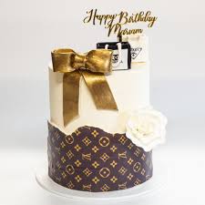 Louis Vuitton Decorated Cake