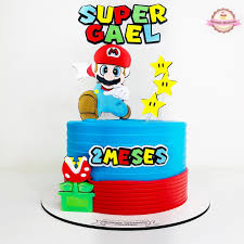 Bolo Decorado Mario Bros