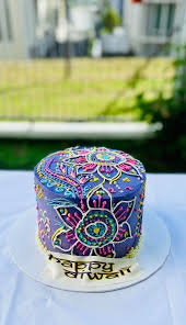 Mandala Decorated Cake