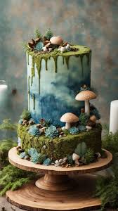 Nature Decorated Cake