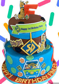 Decorated Scooby Doo Cake