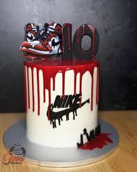 Nike decorated cake