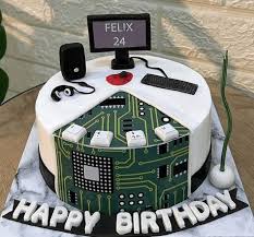 Electronic Decorated Cake