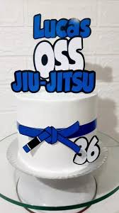 Bolo Decorado Jiu Jitsu