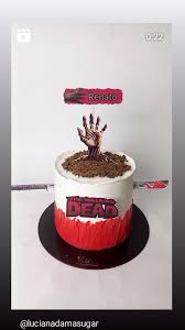 Bolo Decorado The Walking Dead