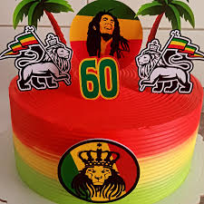 Reggae Decorated Cake For Facebook