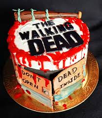 Bolo Decorado The Walking Dead