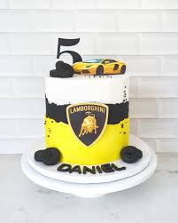 Lamborghini Decorated Cake