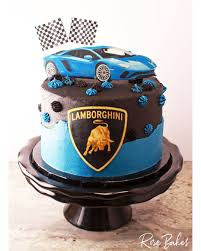 Lamborghini Decorated Cake