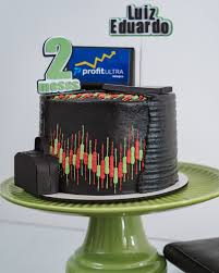 Matrix decorated cake