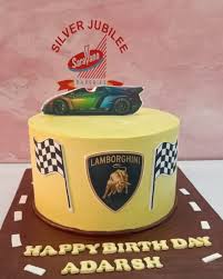 Lamborghini Decorated Cake