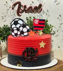 Bolo Decorado Flamengo