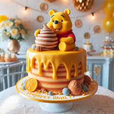 Winnie the Pooh Decorated Cake