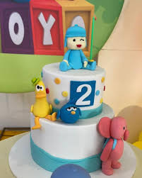 Bolo Decorado Pocoyo