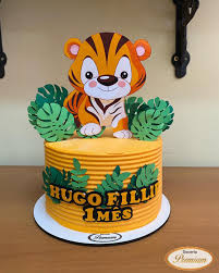 Bolo Decorado Tigre