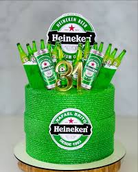 Heineken Decorated Cake