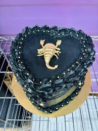 Scorpion Decorated Cake