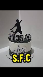 Santos Futebol Decorated Cake