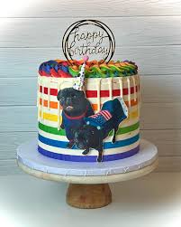 Pug Decorated Cake