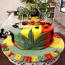 Reggae Decorated Cake For Facebook