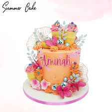 Summer Decorated Cake