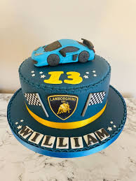 Lamborghini Decorated Cake