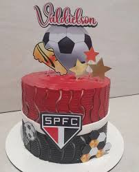 Decorated Cake Sao Paulo Football