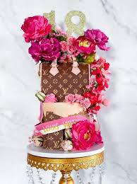 Louis Vuitton Decorated Cake