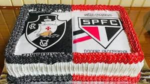 Bolo Decorado Sao Paulo Futebol