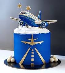 Airplane Decorated Cake