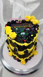 Killer Clown Decorated Cake