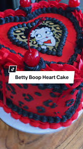 Betty Boop Decorated Cake