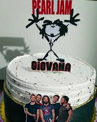 Pearl Jam Decorated Cake