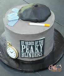 Peaky Blinders Decorated Cake