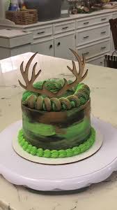 Camouflage Decorated Cake