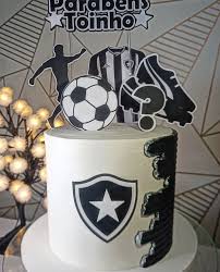 Bolo Decorado Botafogo