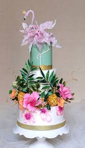 Tropical Decorated Cake