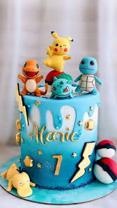 pokemon decorated cake