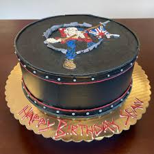 Iron Maiden Decorated Cake