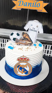 Bolo Decorado Real Madrid