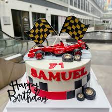 Formula 1 Decorated Cake