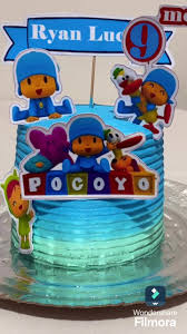 Bolo Decorado Pocoyo