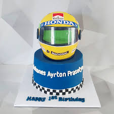 Decorated Cake Ayrton Senna