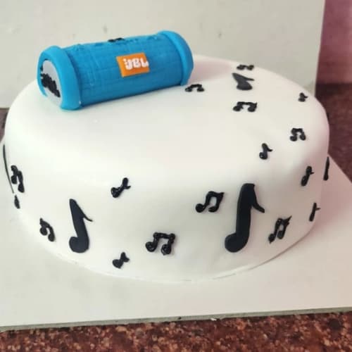 Cake Decorated Music