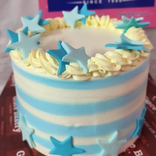 Star Decorated Cake