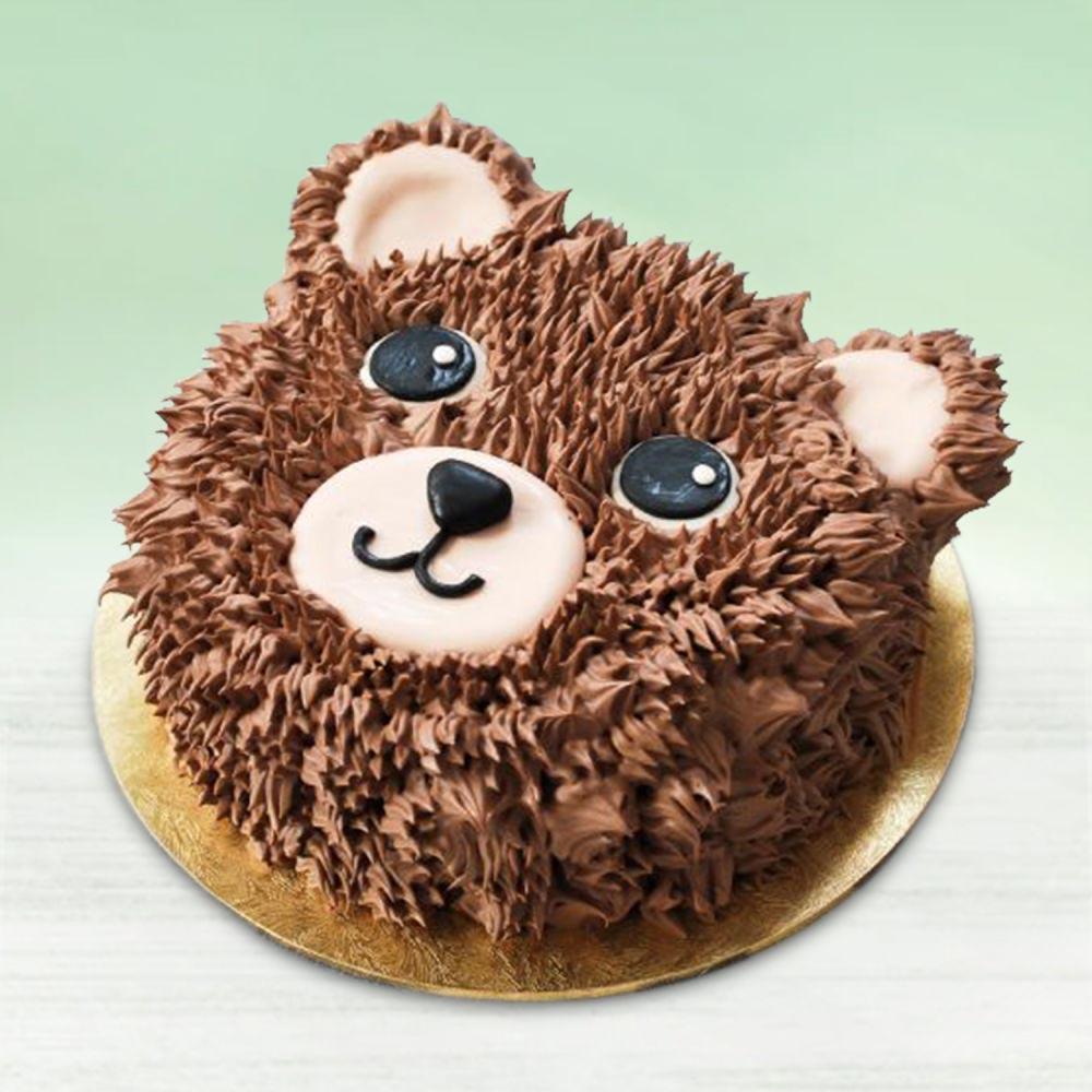 Teddy Bear Decorated Cake