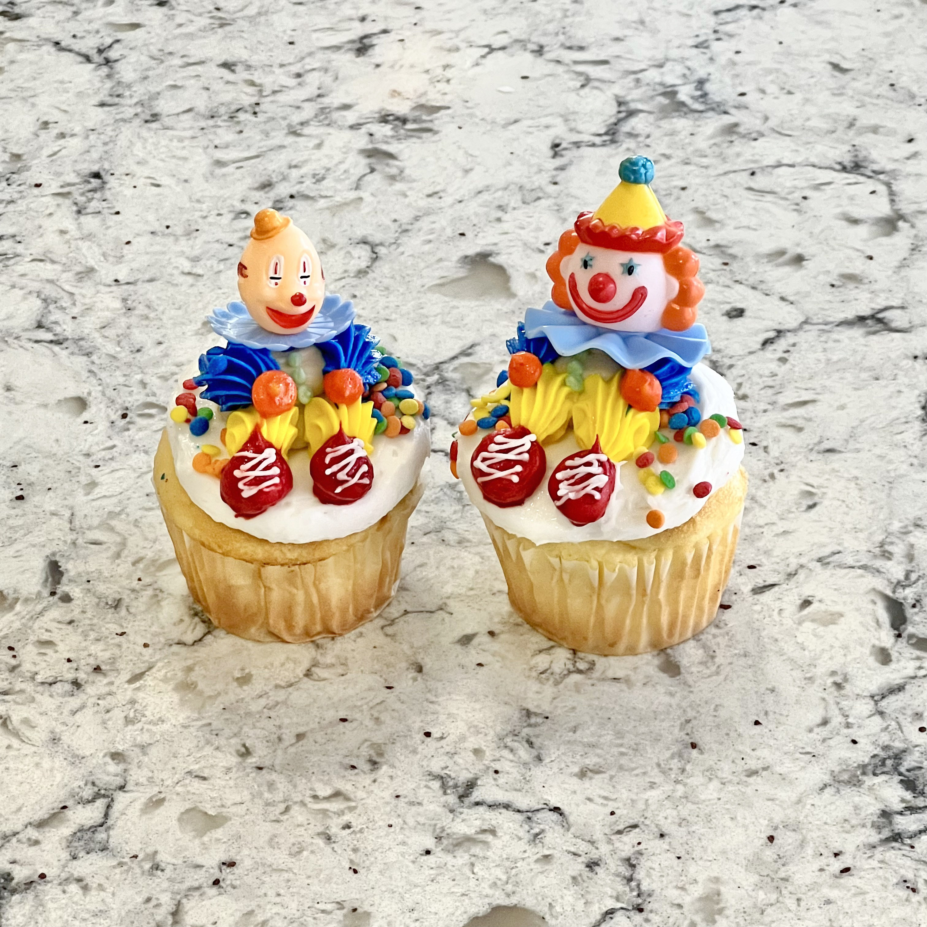 Clown Decorated Cake