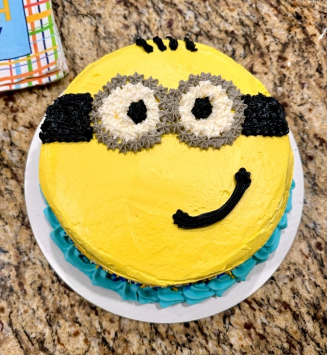 Minion Decorated Cake