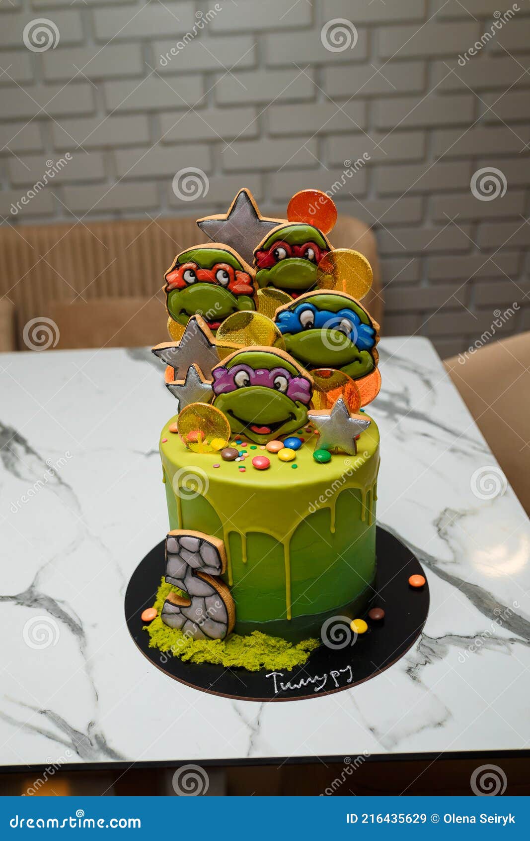 Teenage Mutant Ninja Turtles Cake