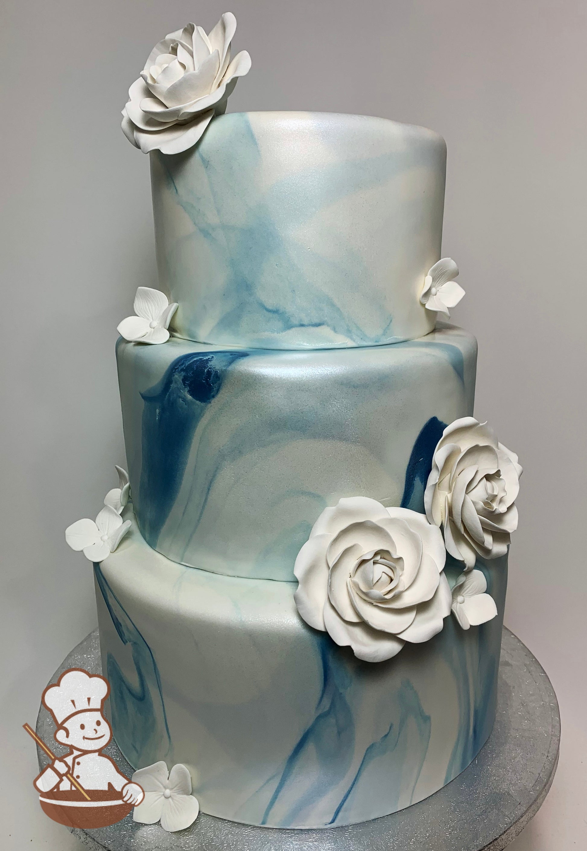 Marble Decorated Cake